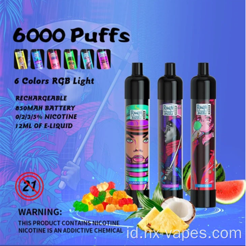Fumot Randm Dazzle 6000 Puffs